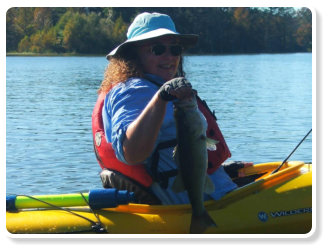 Discover South Carolina’s world class fishing on Lake Marion and Lake Moultrie with Blueway Adventures kayak fishing